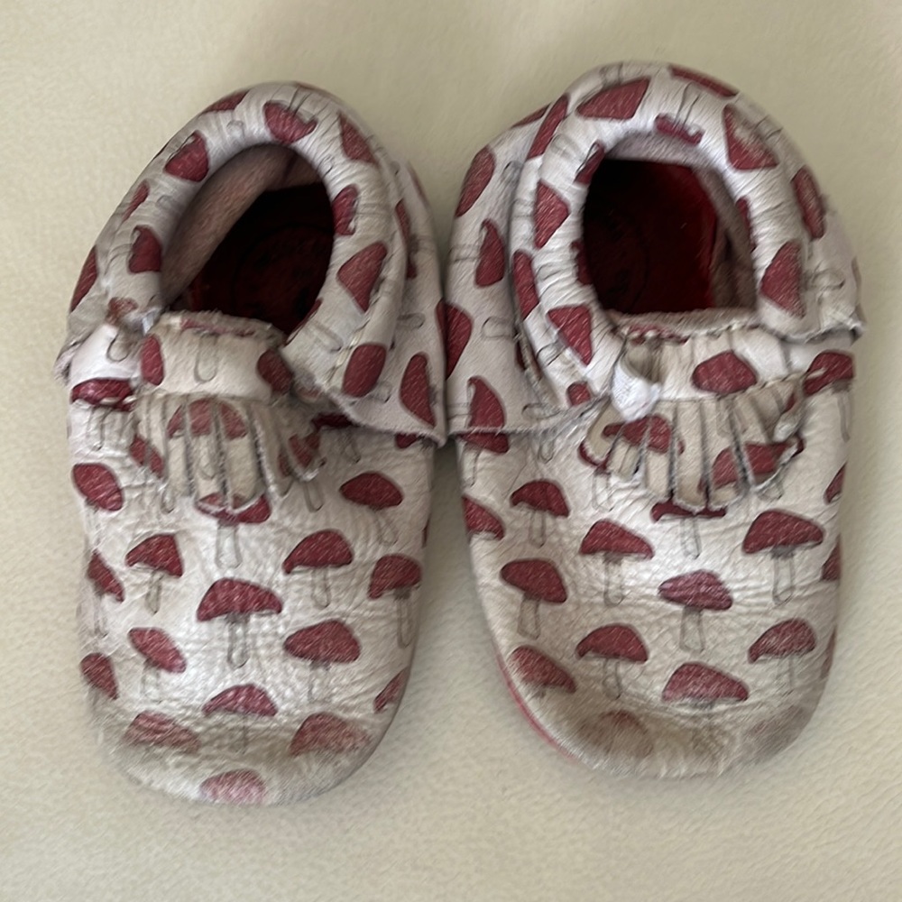 Freshly Picked Mushroom Moccasins